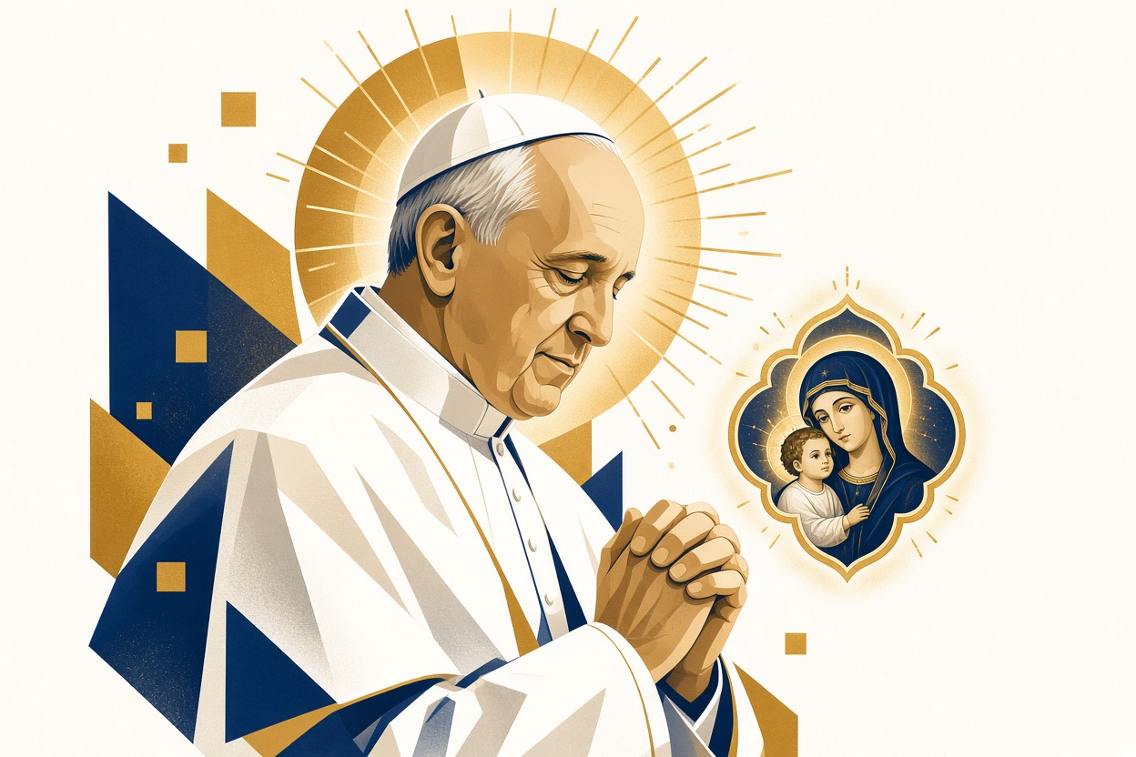 Pope celebrated Mary’s birthday with “Good Counsel” devotion