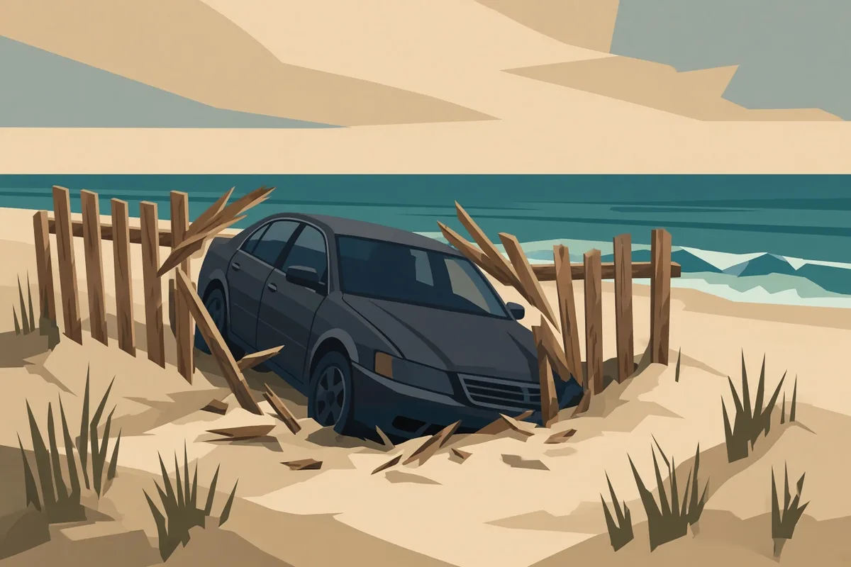 Bronx Driver Crashes Through Atlantic City Boardwalk Fence