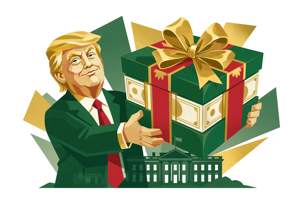 Trump Gave Three Aides $45,000 Holiday Gifts