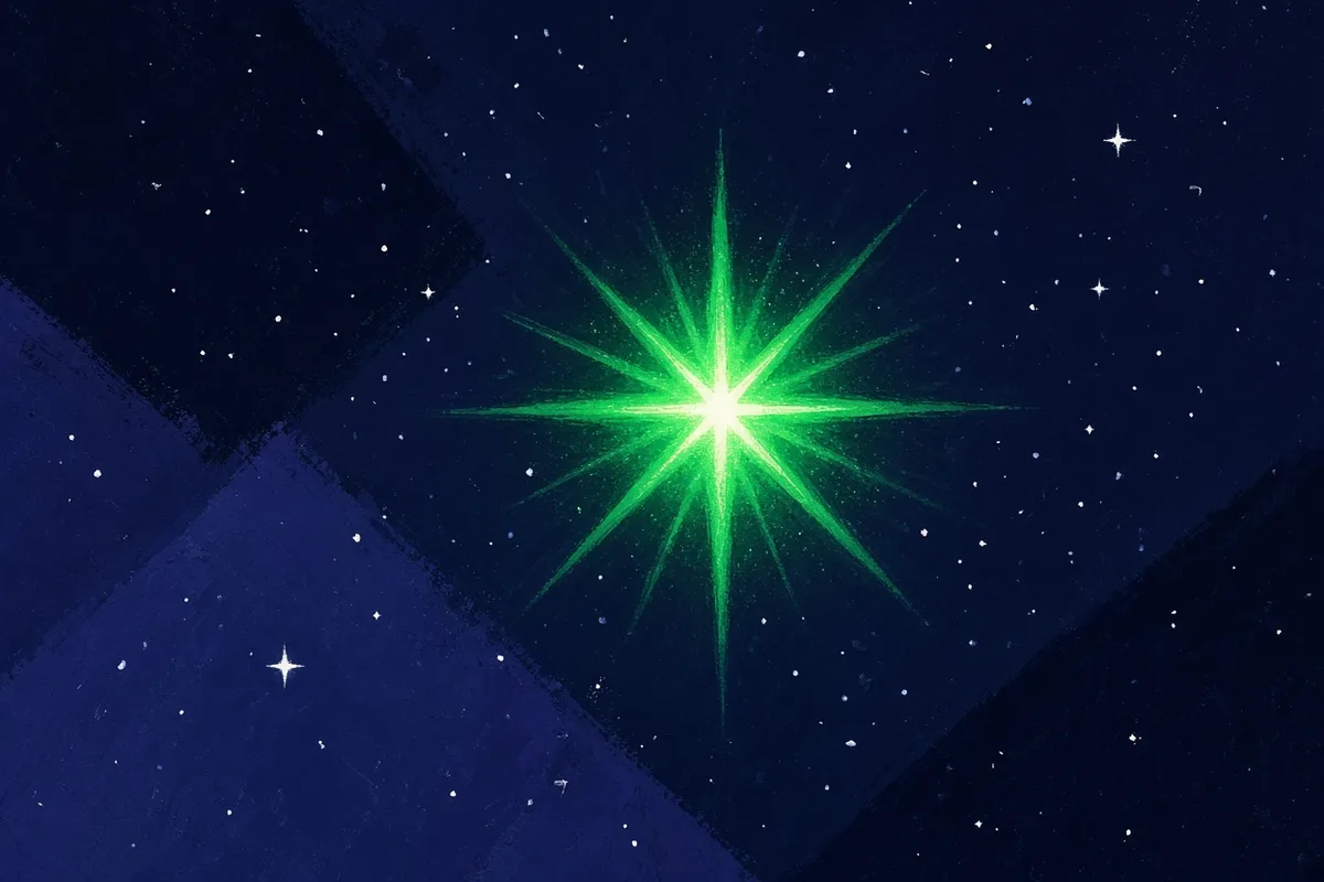 Astronomers Discover 1st Ever Green Star