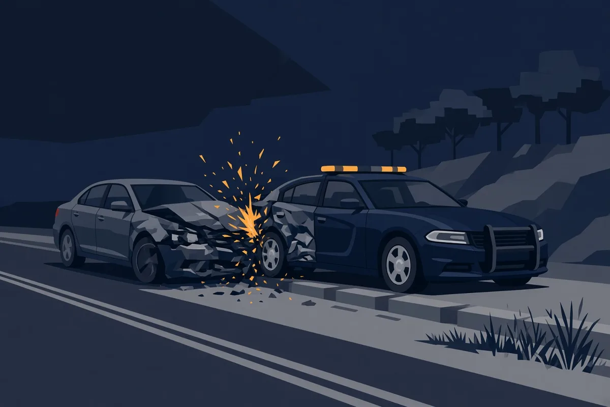 Temple Officer, Suspect Injured in Pursuit Crash