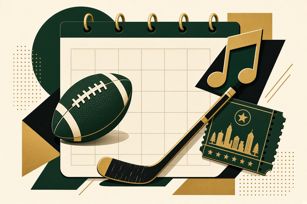 Football, hockey and volleyball headline this week's regional sports calendar