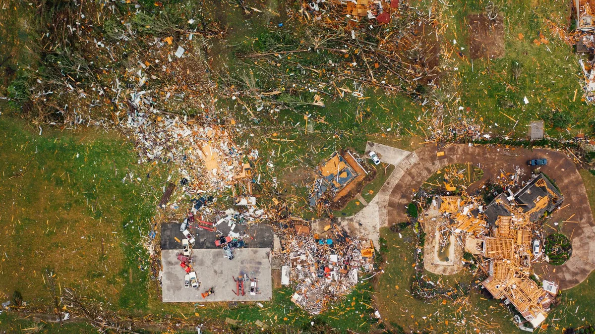 Tornado damages homes, topples trees in Santa Fe