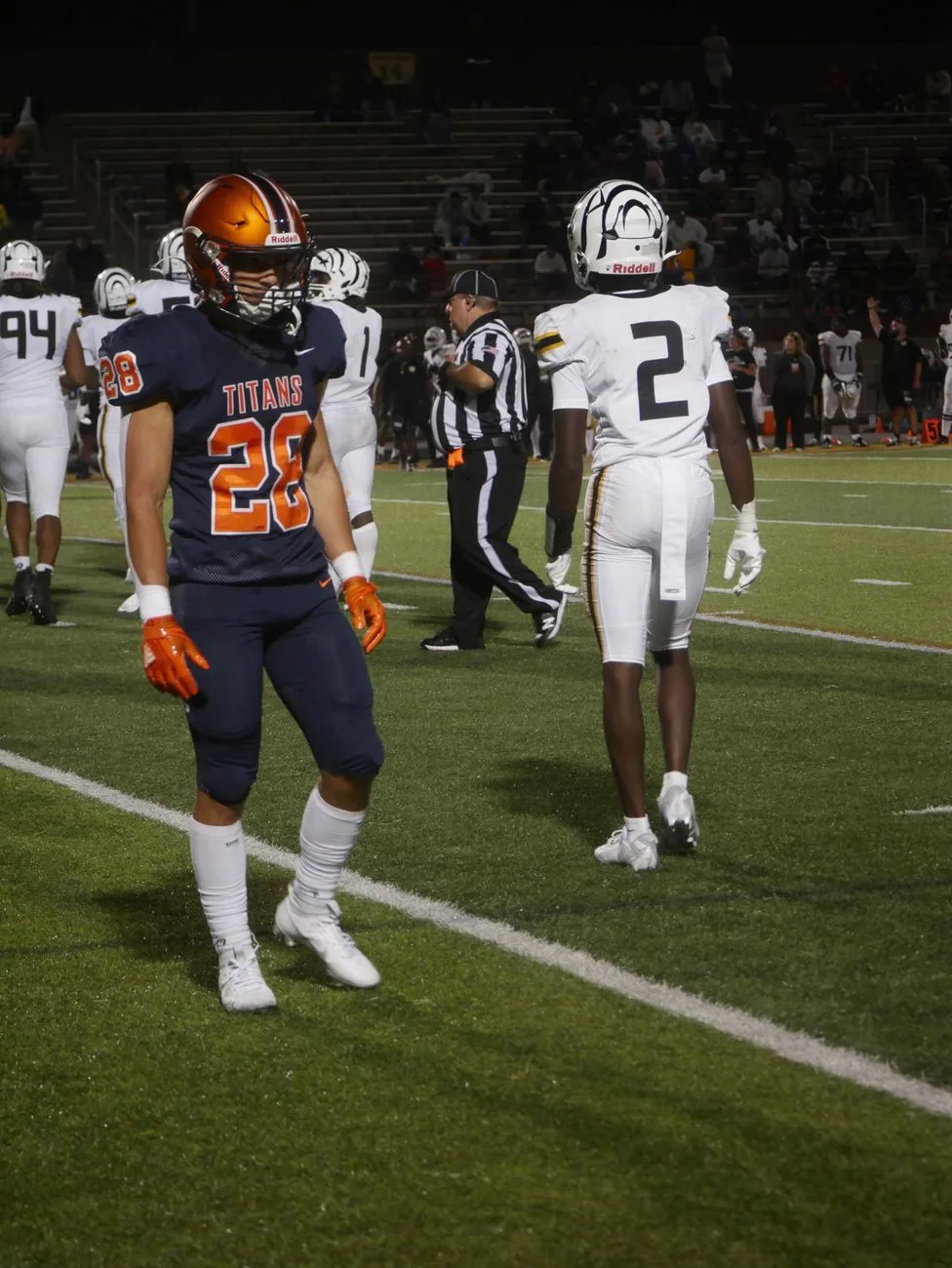 Football Teams Honor Seniors on Senior Nights