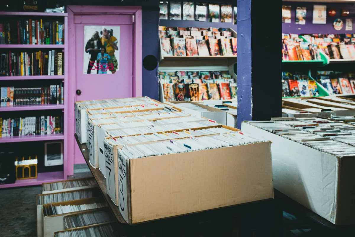 Independent Shops Draw Customers With Comics and VHS Nostalgia