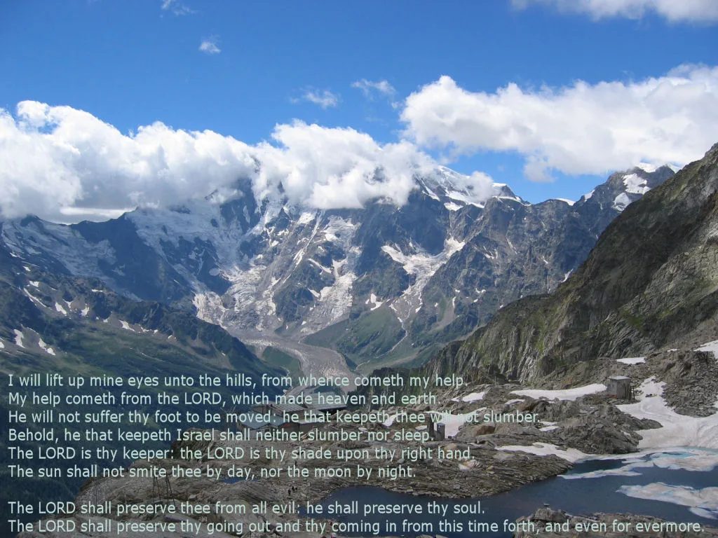 “I lift up my eyes to the mountains— where does my help come from? My help comes from the Lord, the Maker of heaven and earth.” — Psalms 121:1–2, New International Version
Holy Bible, New Internation