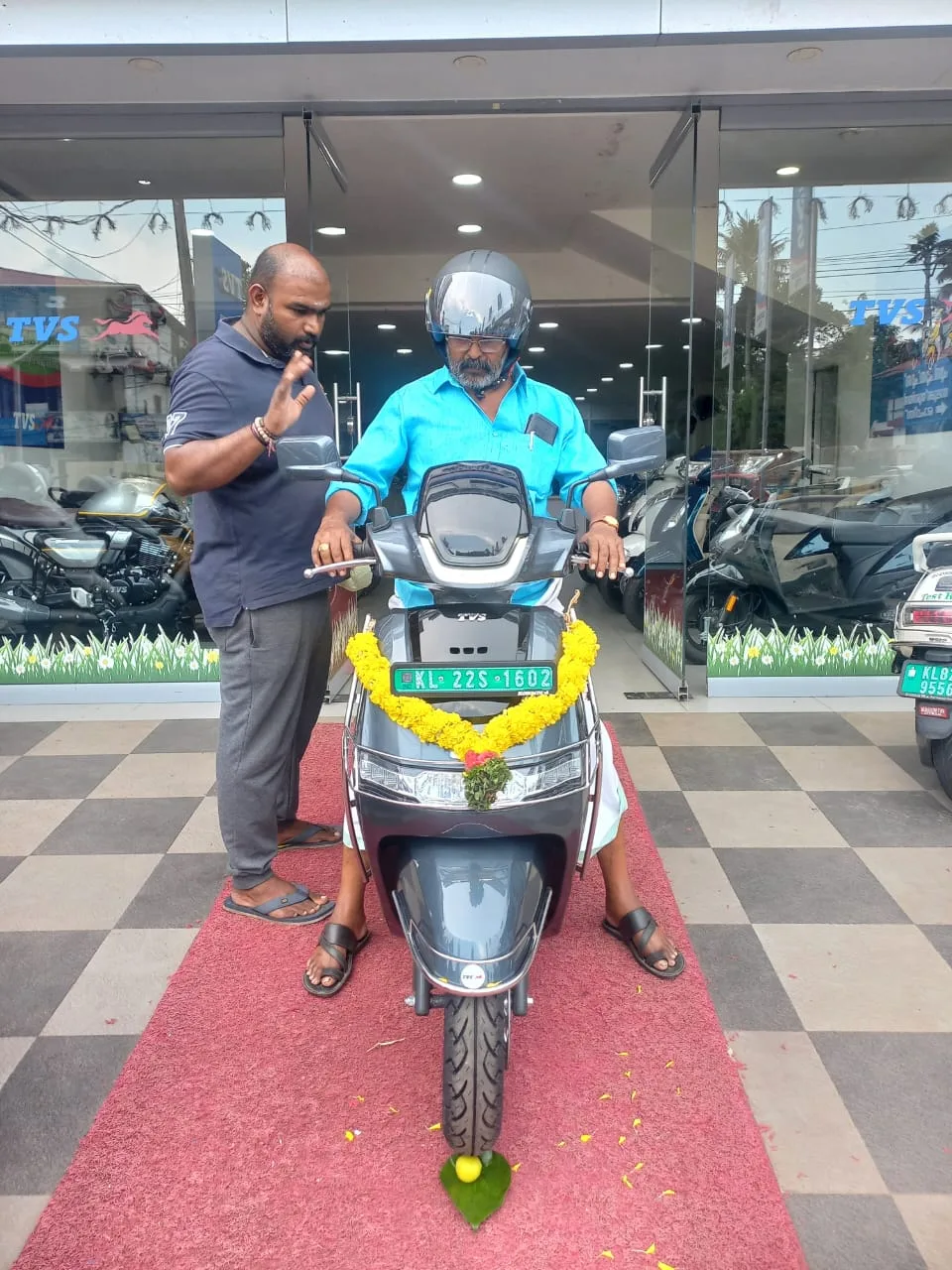 TVS iQube Tops September Electric Two-Wheeler Registrations