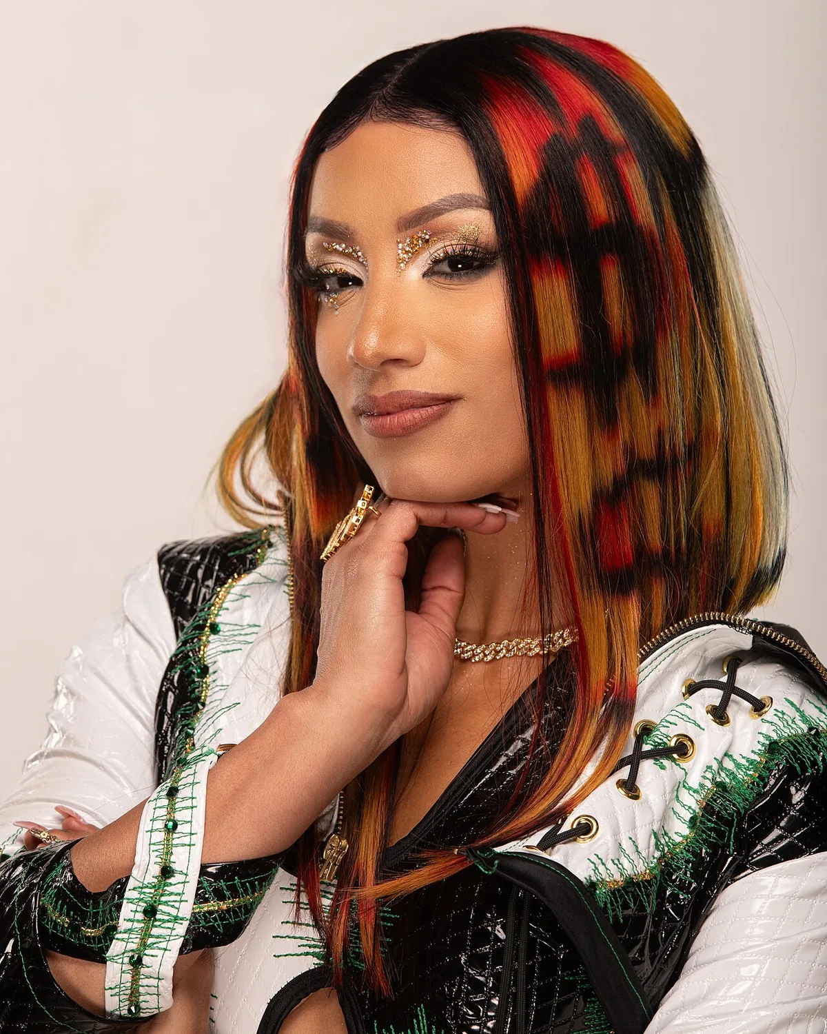 Mercedes Moné Defends AEW Title With Broken Nose