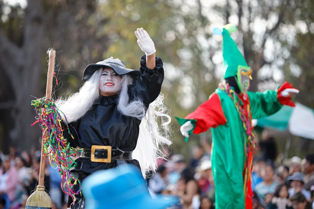 Dozens of Newport Witches Dance Publicly