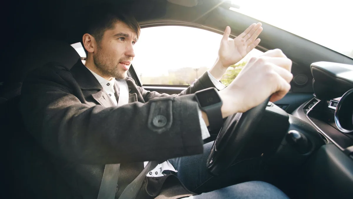 Man calls woman colonizer after cutting her off in traffic