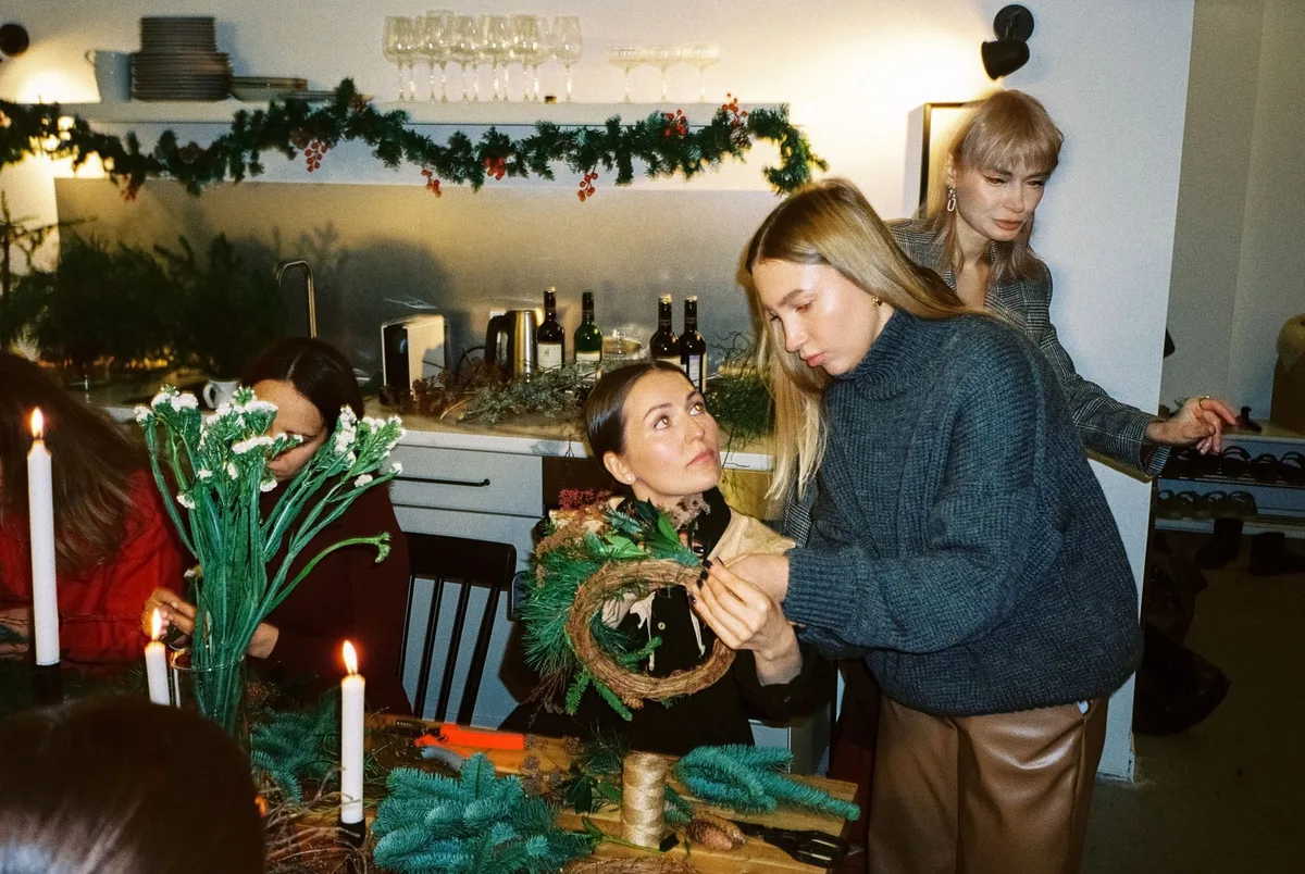 Holiday Wreath Workshops Offered in Charleston, Seattle