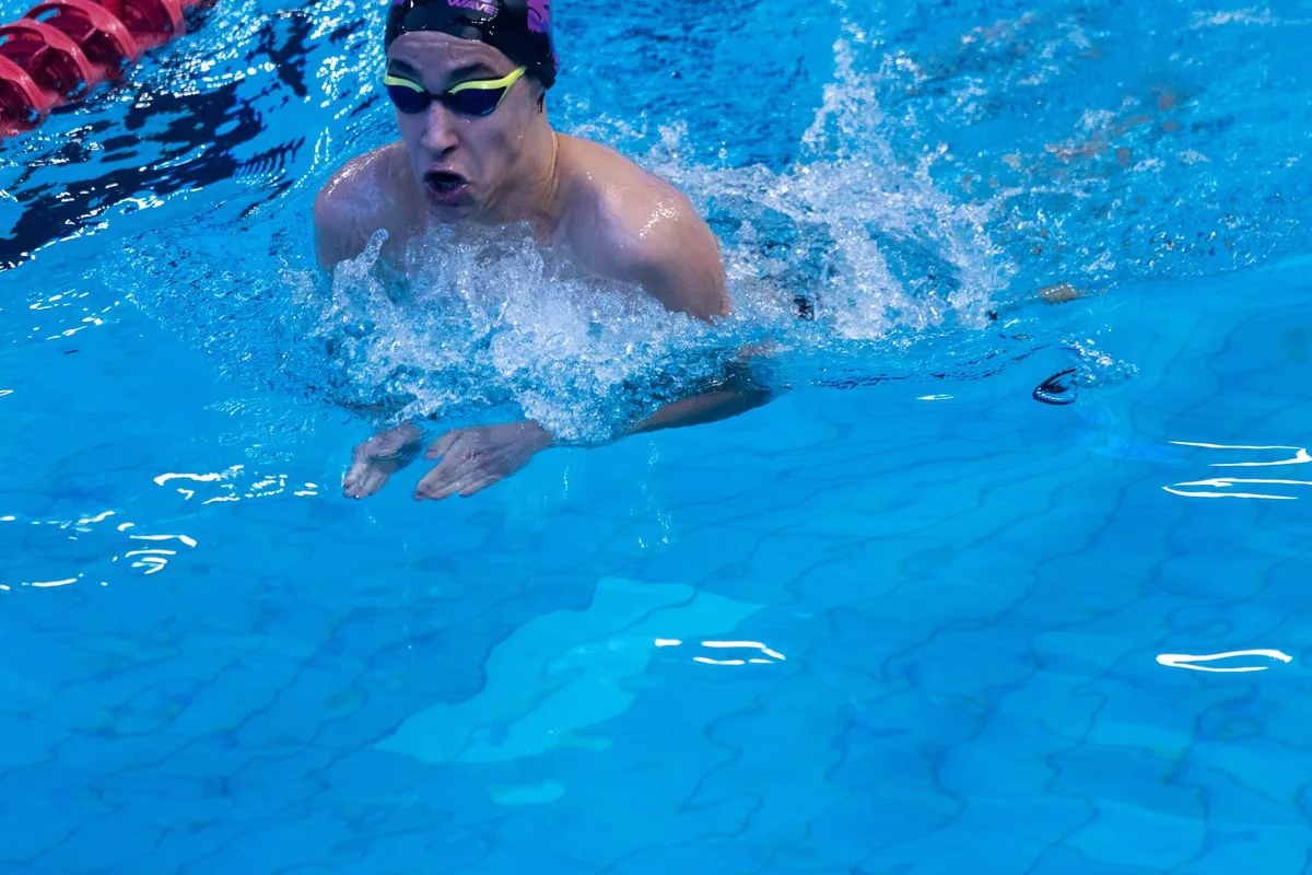 Ohashi Sets 200m Breaststroke World Record, Wins Gold