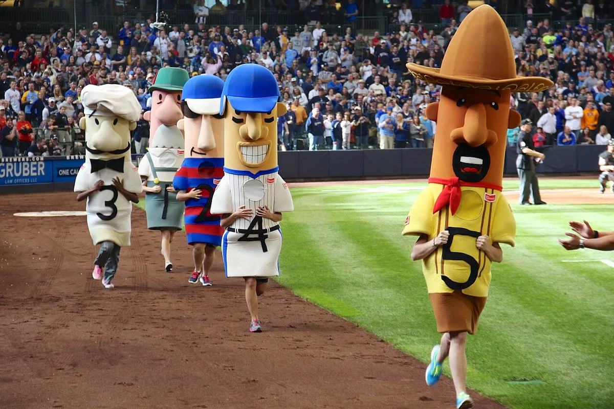 Wisconsin Family's World Series Sausage Race Goes Viral
