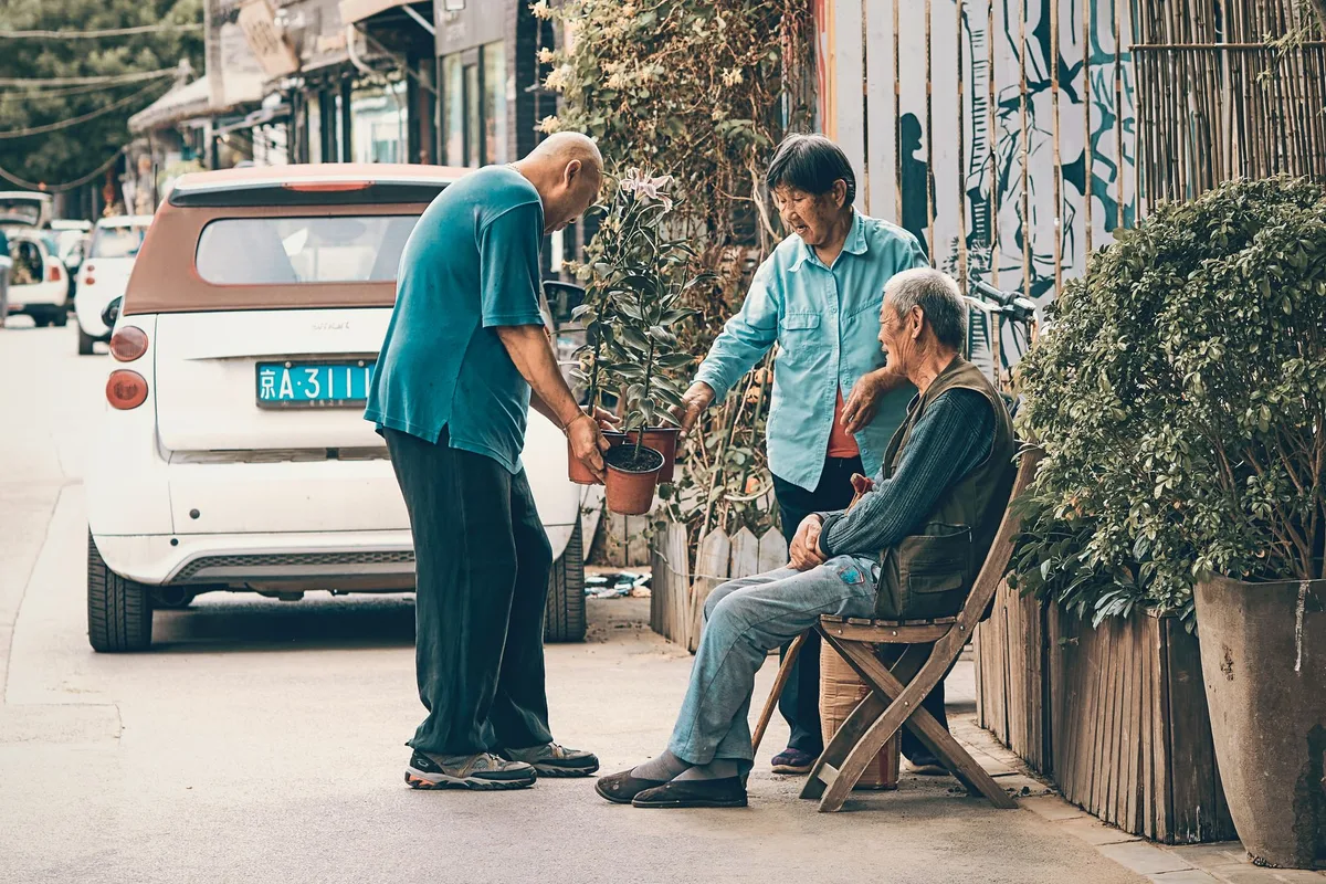 China’s elderly dependents surpass children