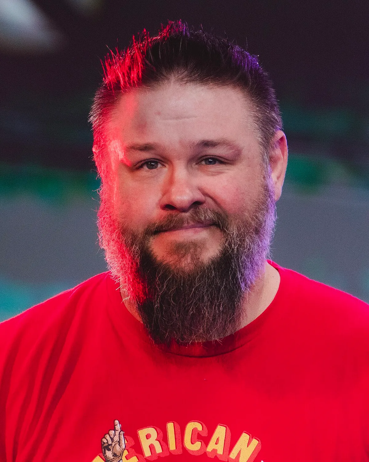 Kevin Owens Backstage After Knee Injury at WWE House Show