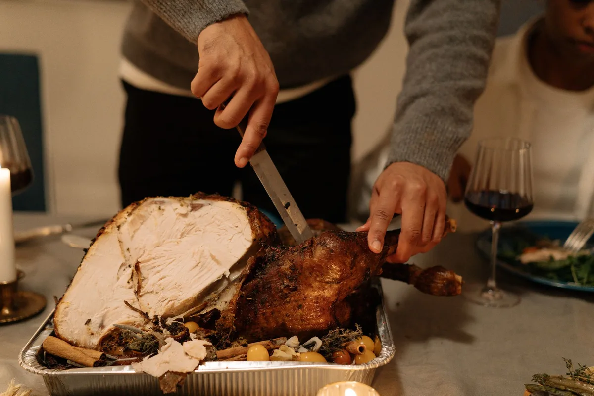 How to carve a turkey