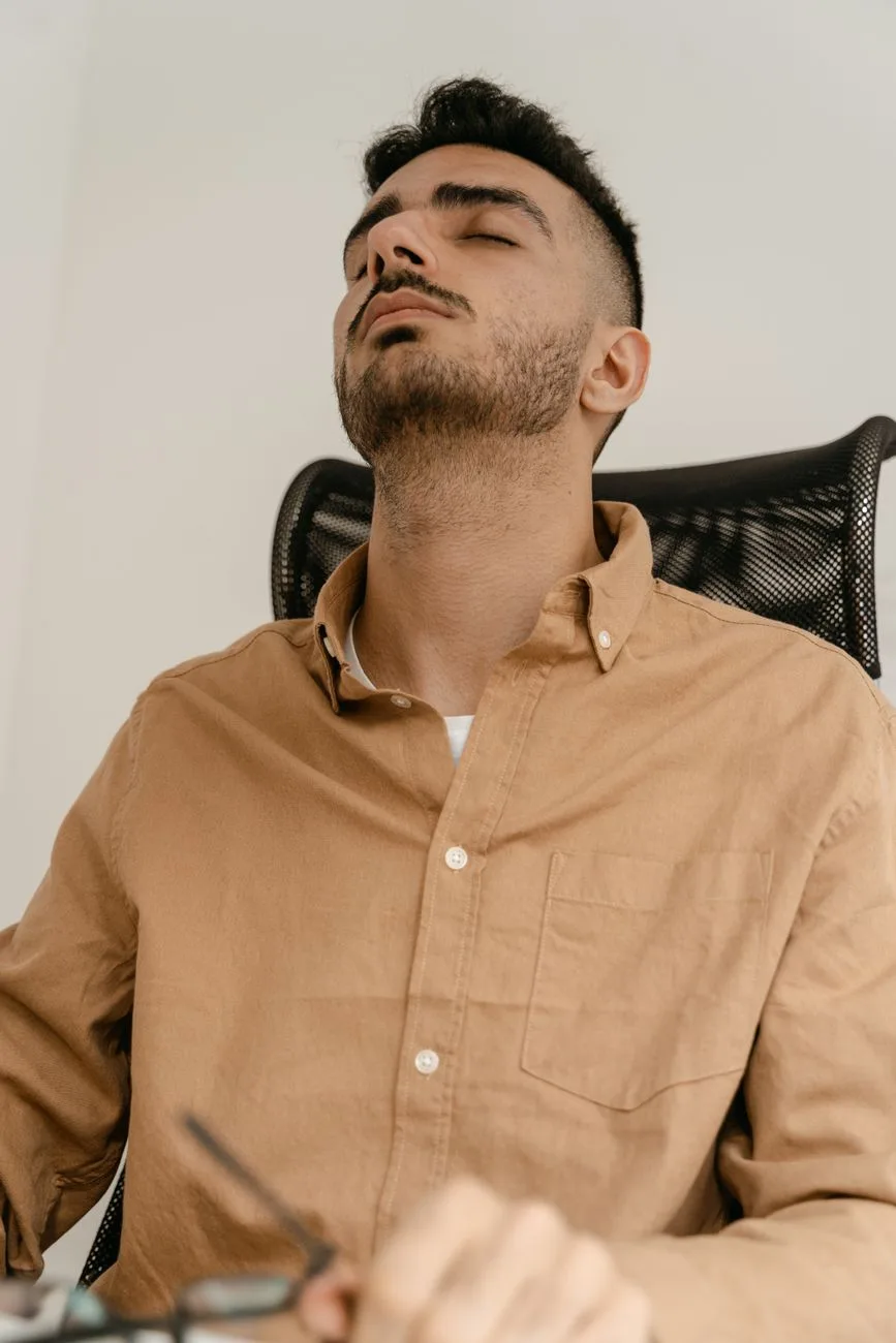 Book says body stays stressed until stress cycle completes