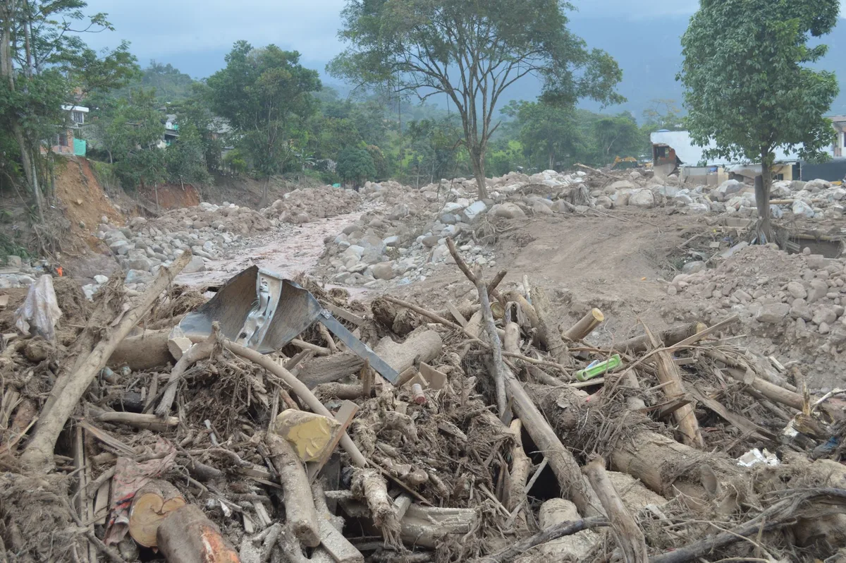 Nepal-Tibet border flash floods and mudslide disaster