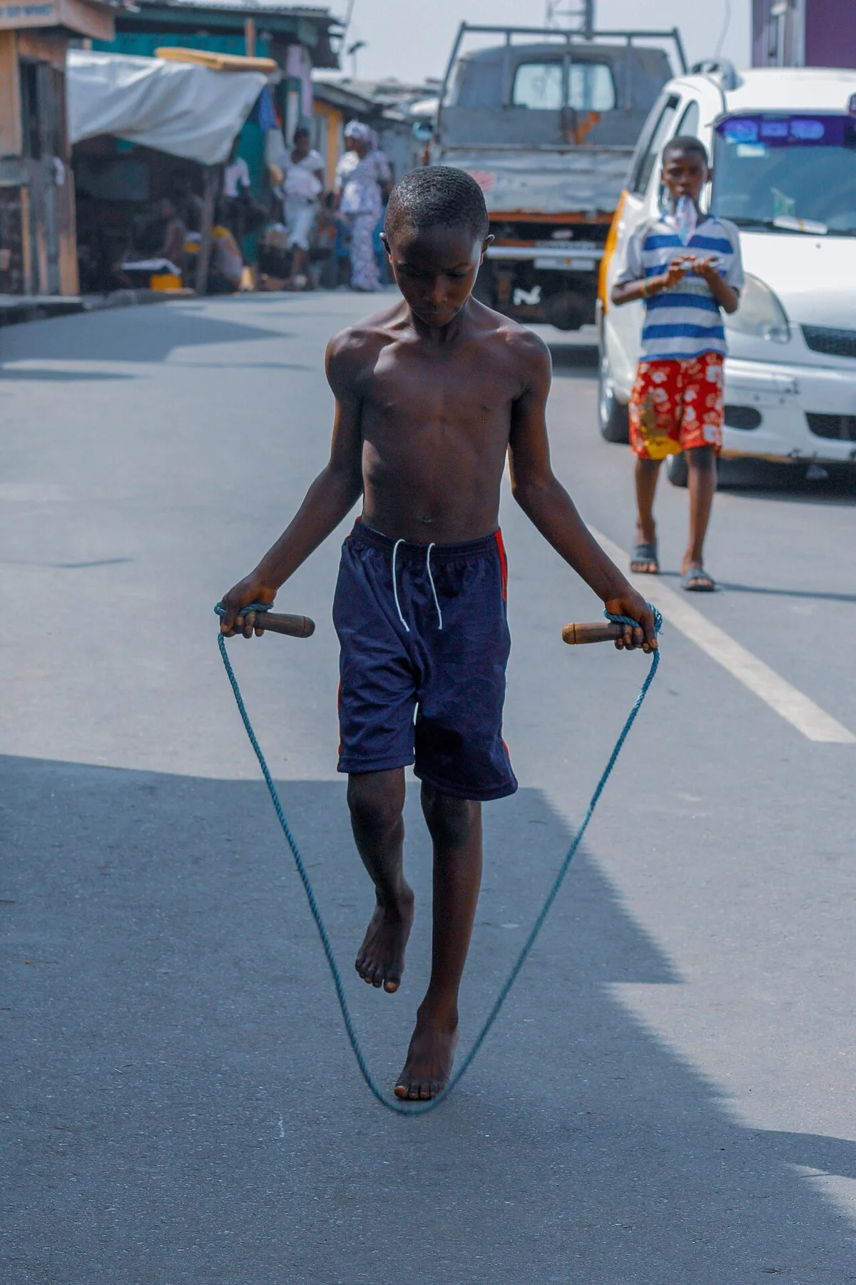 Measure rope to armpits for steady wrist-driven jump rope rhythm
