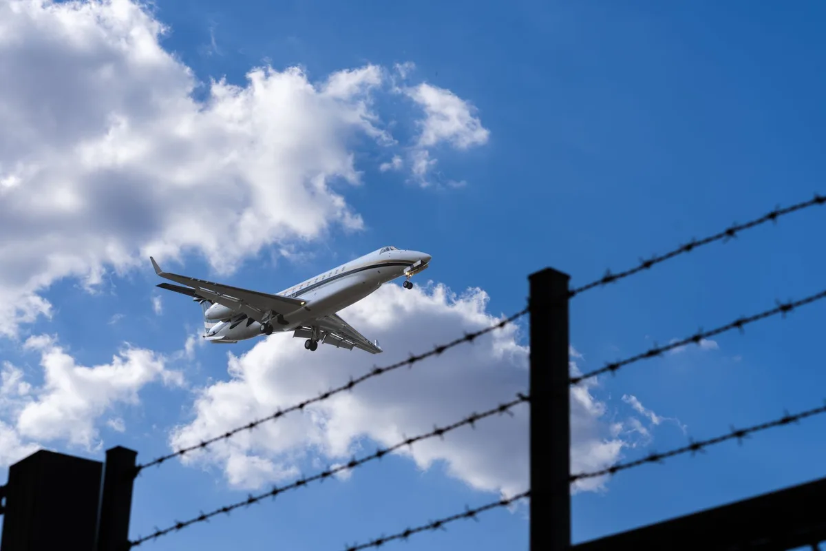 Suspected vehicle breach at Leipzig airport near grounded Russian planes