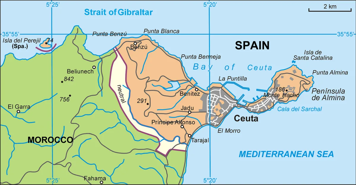 Ceuta Moves Hundreds of Migrants to Port Tents