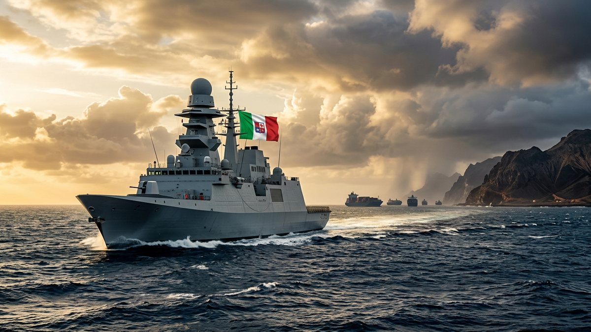 Italy Scrambles Warships Toward Red Sea As Houthis Close In On Global Shipping Chokepoint