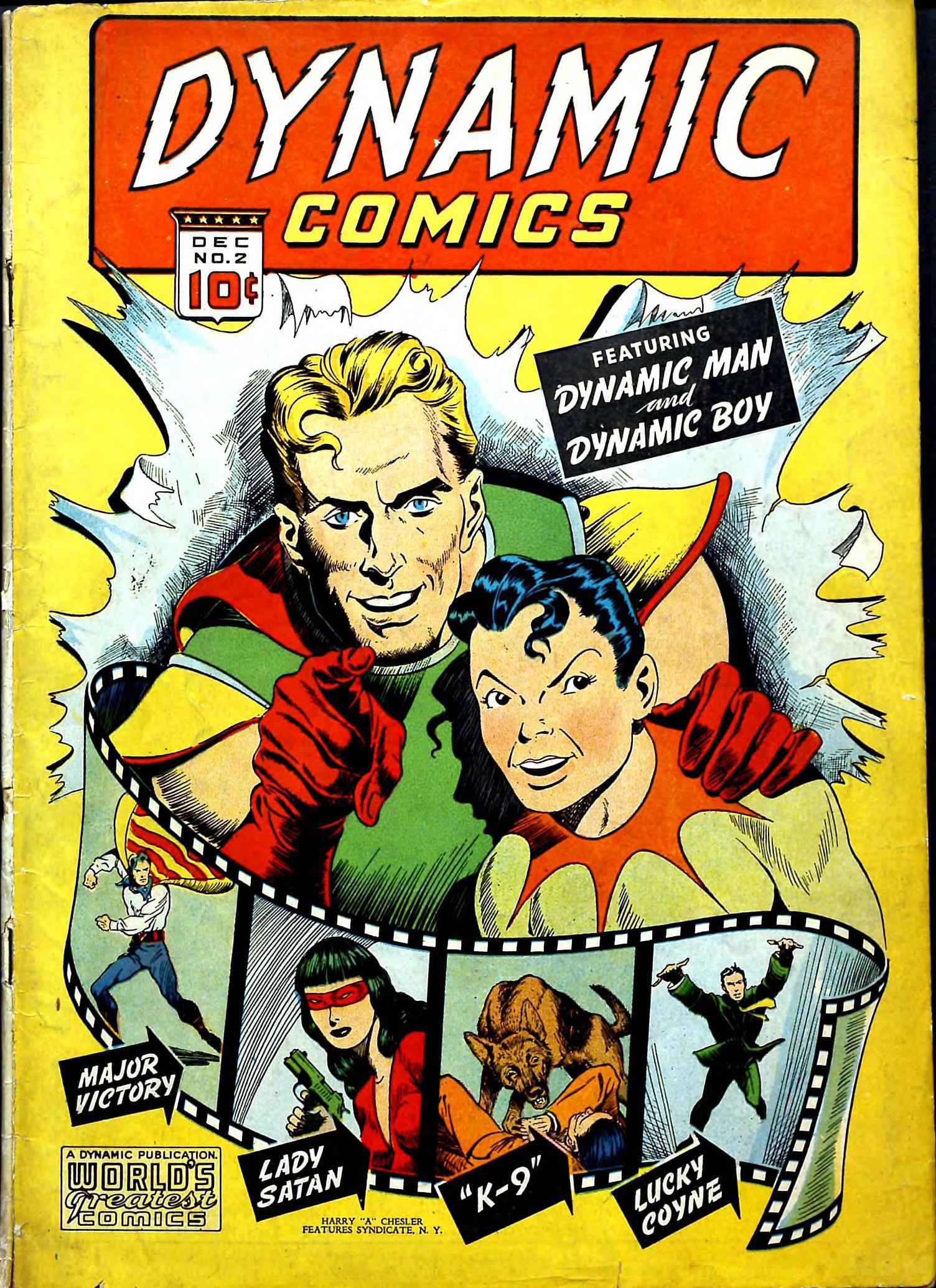 Dynamic Comics #2 — Harry “A” Chesler studio