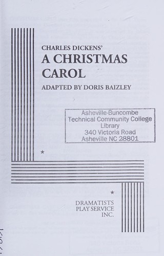 A Christmas Carol — Charles Dickens