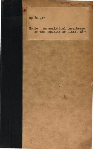 The Republic — Plato