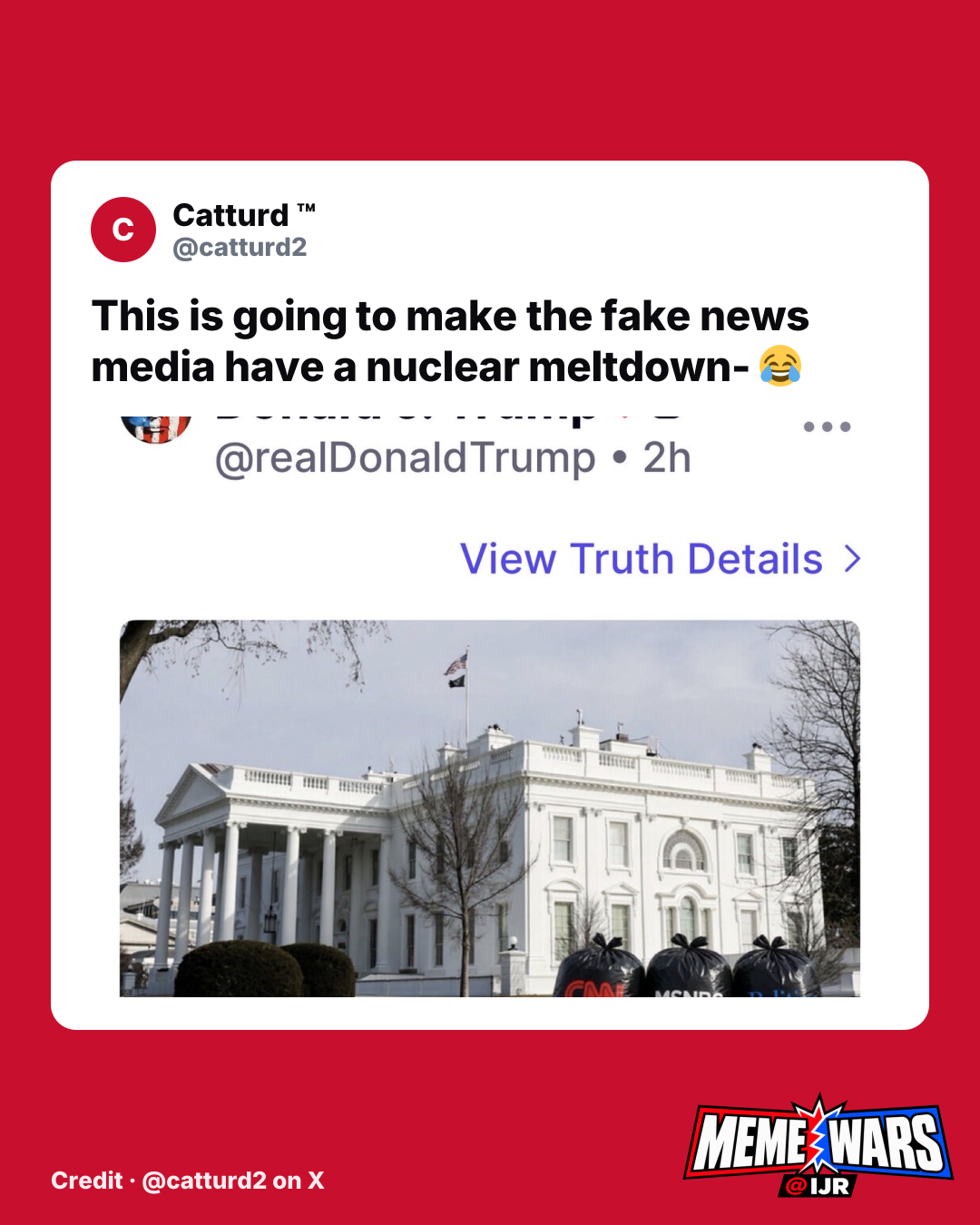 Conservative meme predicts meltdown in mainstream media coverage