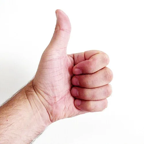 thumbs up