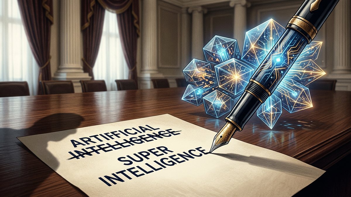 Trump says he and tech leaders renamed AI 'Super Intelligence'