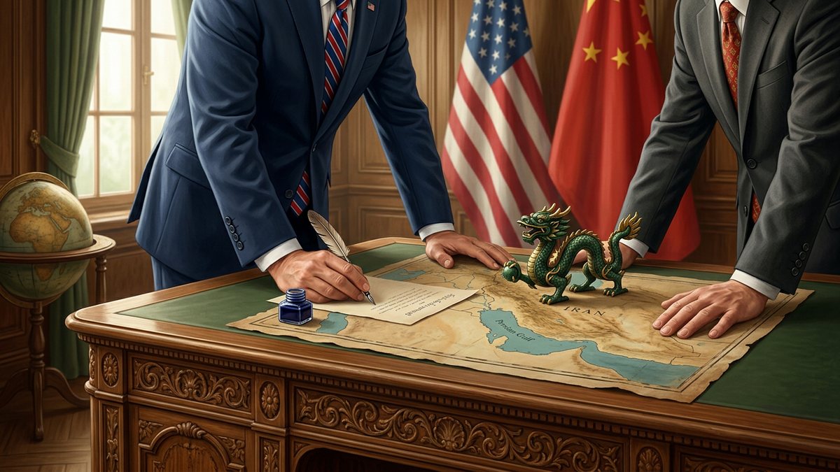 Trump and Xi Meet at White House as Iran Claims China Backing