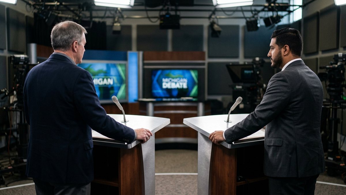 Rogers and El-Sayed meet in final Michigan U.S. Senate debate
