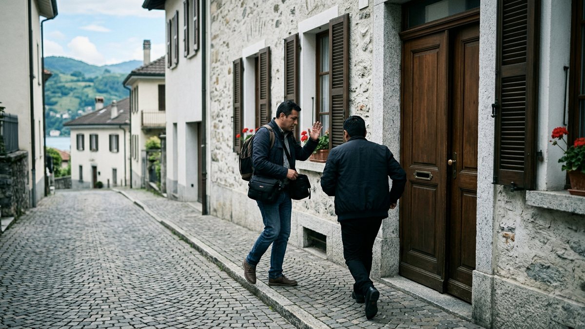 Journalist Irving Pineda locates Amílcar Olán in Switzerland