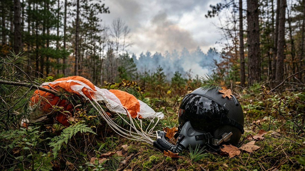 Air National Guard F-16 Crashes Near Traverse City